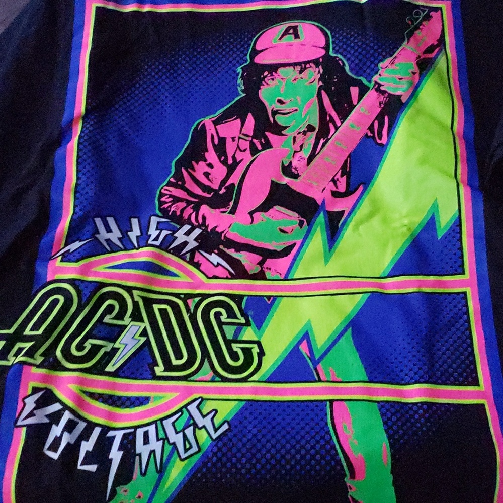 ACDC GLOW IN DARK TSHIRT